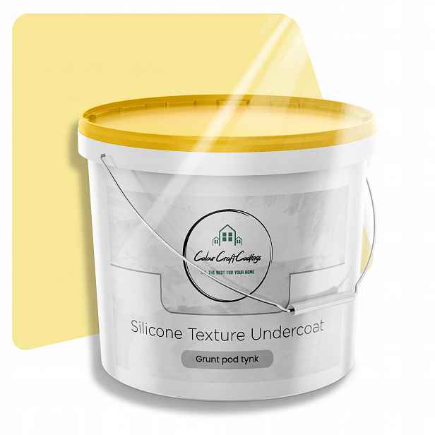 Silikonová omítka 15 kg Citronově žlutá F615