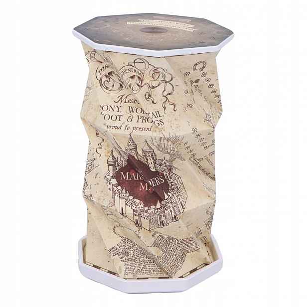 Skládací mapa Harryho Pottera s lampami a Maraudery 15 cm