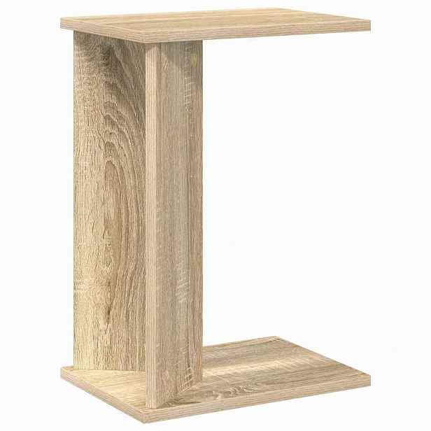 vidaXL Odkládací stolek Sonoma dub 35 x 25 x 50 cm Kompozitní dřevo