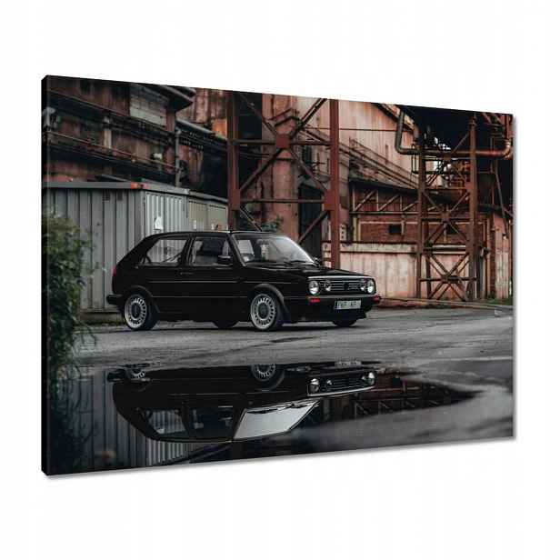 Obrazy 80x60 Černý Vw Golf