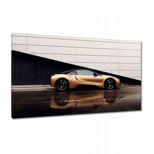 Obrazy 120x70 Zlaté Bmw Auto