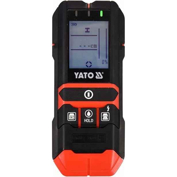 Detektor Profilů Vodičů A Vlhkosti 4V1 Yato YT-73138