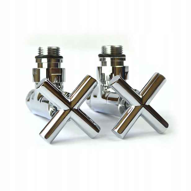 Úhlový ventil Raftec Premium 1/2x1/2 chrom, 2 ks