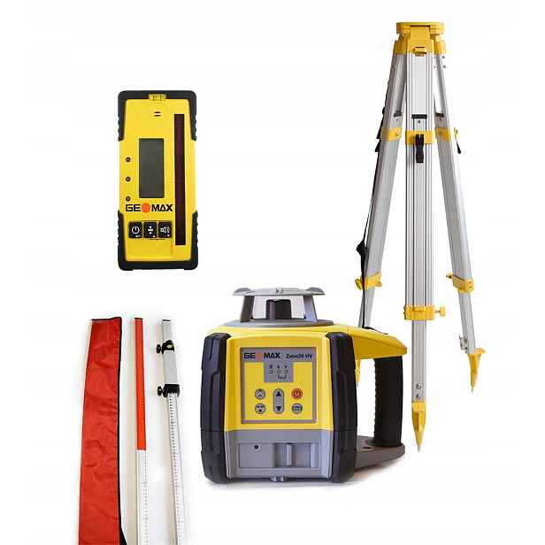 Laserový nivelátor GeoMax Zone 20HV sada