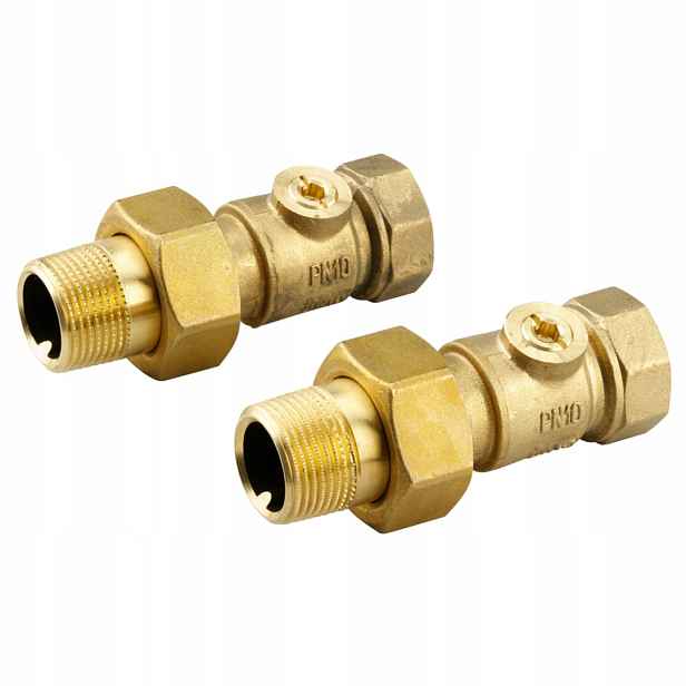 Spojky pro Mtcv s uzavíracími ventily pro imbusový klíč 5 mm DN15 PN10