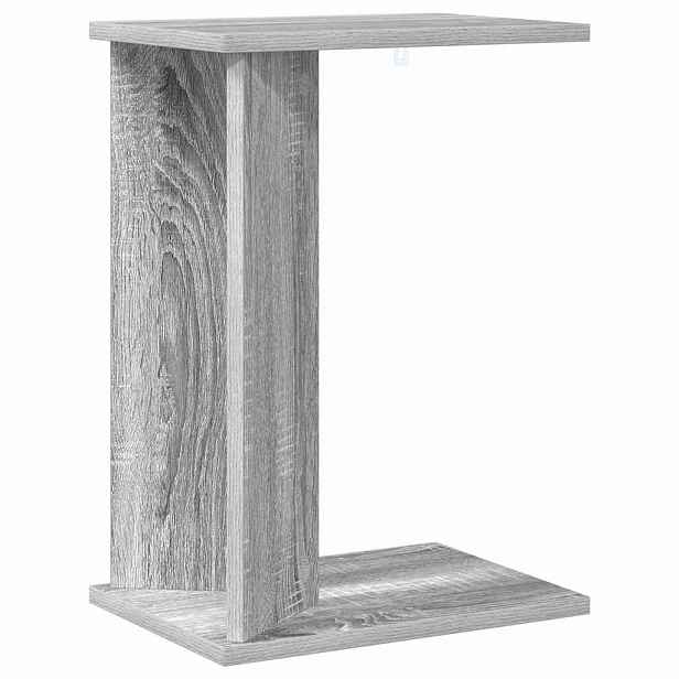 vidaXL Odkládací stolek Šedá Sonoma 35 x 25 x 50 cm Kompozitní dřevo