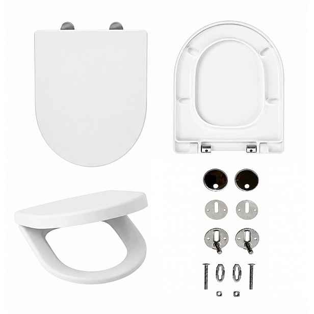 Wc Deska Pomalu Padající Do Omnires Orlando Duroplast, Antibakteriální