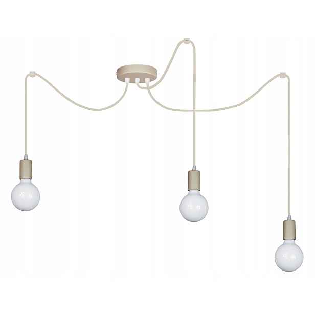 Závěsná stropní lampa Pajak 3 lustr 3xE27 Loft stropní lampy do obývacího pokoje