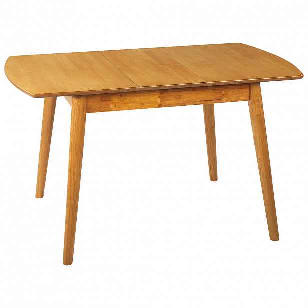 Beliani JÍDELNÍ STŮL 100-130/80/75 cm Světle hnědý Obdélníkový Toms