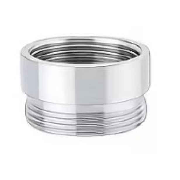 Eco produkty Prodloužení k perlátoru M22x1 vnitřní závit / M22x1 vnější závit, mosaz -chrom