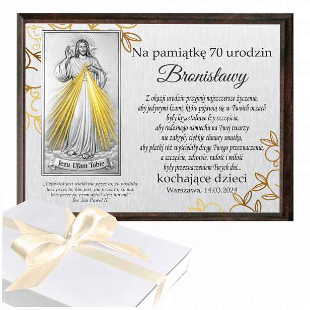 Obraz Na Narozeniny 40 50 60 70 80 Dárek Svatá Rodina, Ježíši, Důvěřuji Ti