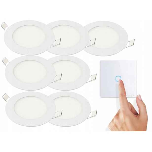 Sada Halogenová Led lampa 3W 7x spínač