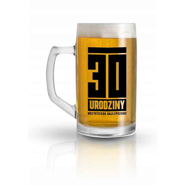 2x Zábavné pivo Pivní Sklenice 500ml 30