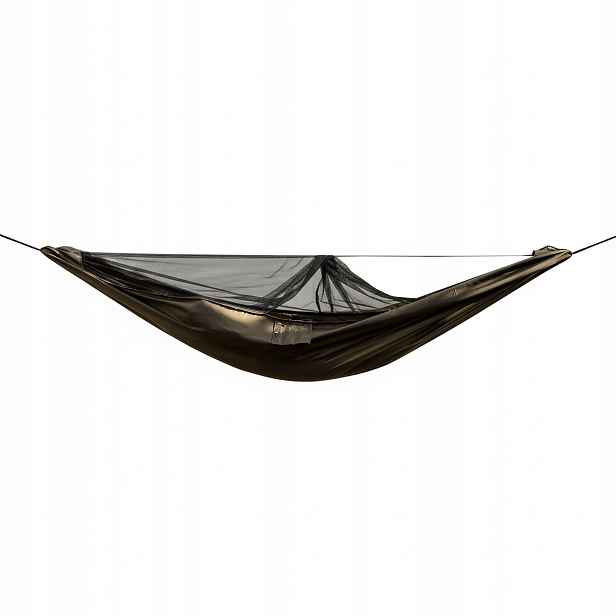 Houpací síť TigerWood Vážka V1 dlouhá s moskytiérou Pocket, khaki
