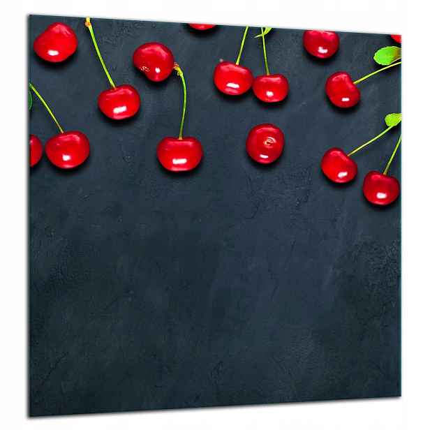 Skleněná Ochranná Deska Panel Lepidlo 60x65 Ovoce