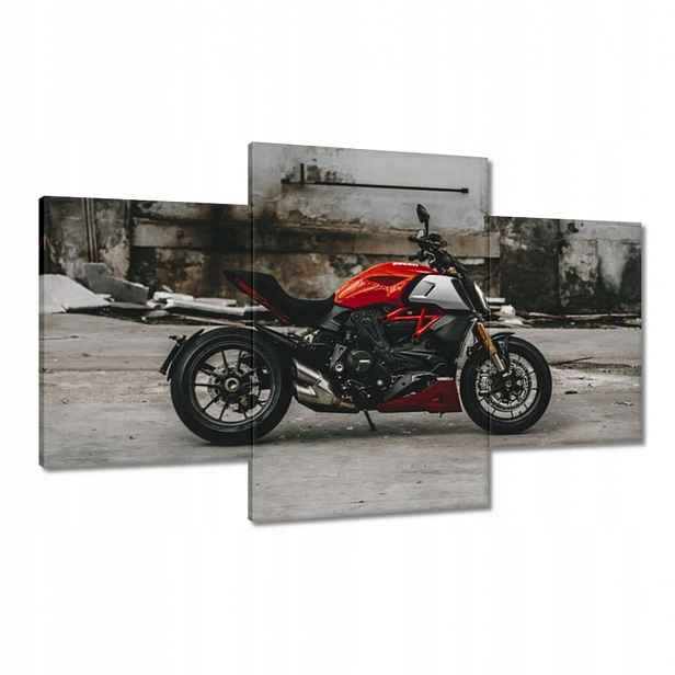 Obrazy 100x60 Červené Ducati Motocykl