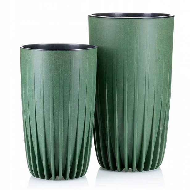 2x Držák Na Květináč Květináč vložka do obývacího pokoje Sada Vysokých Květináčů Boho Palmovka