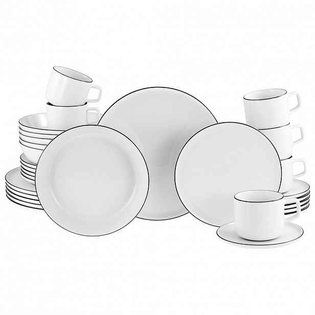 Creatable KOMBINOVANÁ SOUPRAVA Chef Collection Black Line 30dílné