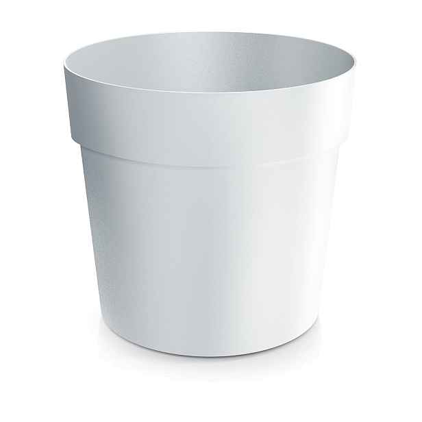 Prosperplast Květináč GROW bílý, varianta 17,9 cm