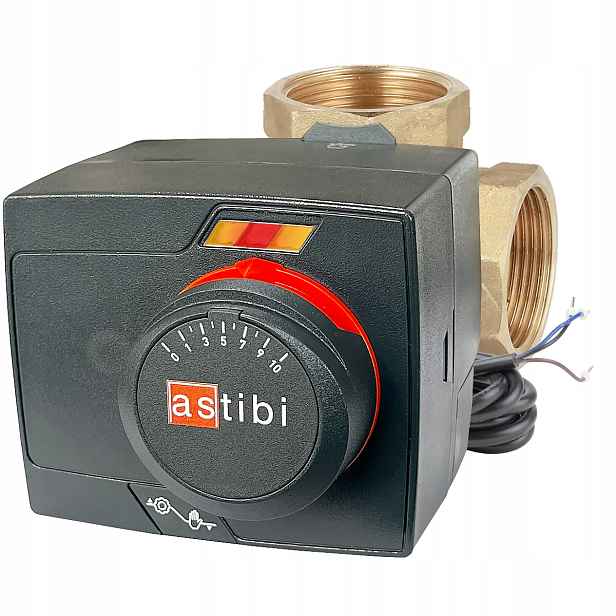 Sada 4CESTNÝCH Ventilů 2 Palce 3-BODOVÝ Pohon Astibi