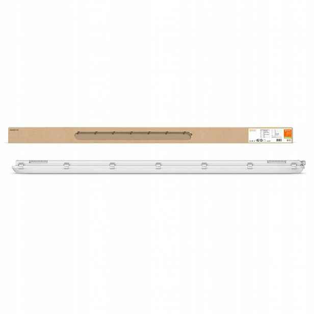 Lampa Hermetická Led lampa prachotěsná 26W 3500lm 6500K IP65 IK08 Šedá