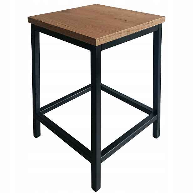 Kovová Kuchyňská Stolička Loft 47 CM Polská Výroba Profil 20X20 CM