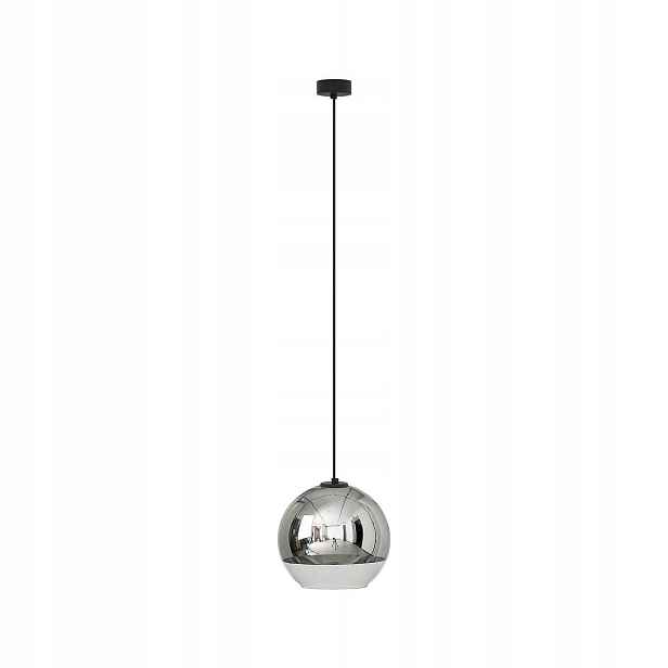Nowodvorski Závěsná lampa Globe Chrom Skleněná E27 60W Nastavitelná