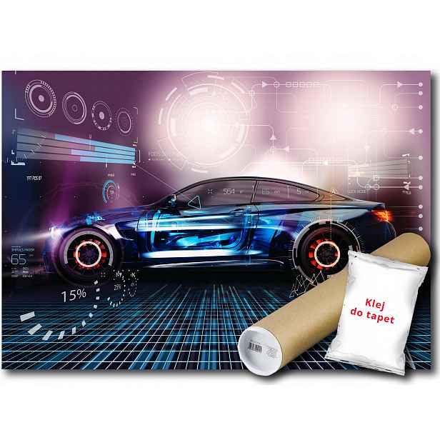 Vinylová fototapeta sportovní auto 152x104