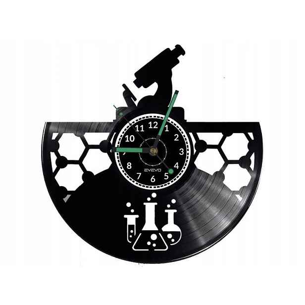 Chemika Dárek Originální dekorace do domu Hodiny z vinylové desky