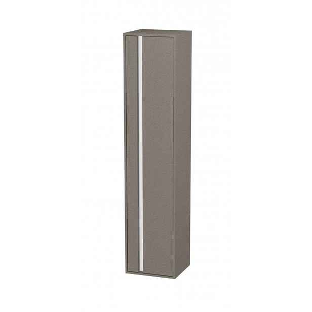 Duravit Ketho - Skříňka vysoká 180x40x36 cm, pravá, terra KT1255R1414
