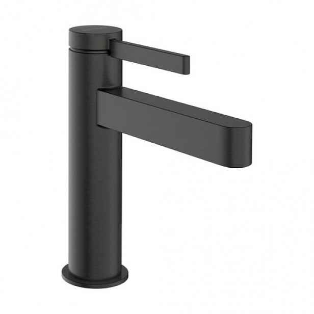 Hansgrohe Finoris umyvadlová baterie s výpustí kartáčovaný černý chrom 76025340