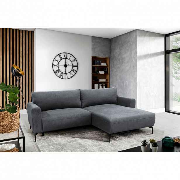 MID.YOU ROHOVÁ SEDAČKA, textil, světle modrá