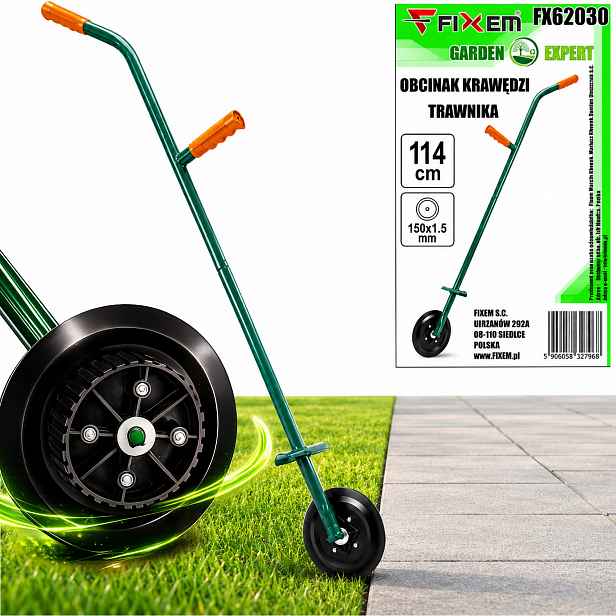 Ruční Řezačka Okrajů Trávníku 114 cm