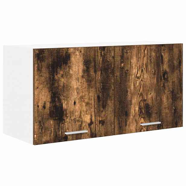 vidaXL Závěsná skříňka Kouřový dub 80 x 31 x 40 cm Kompozitní dřevo