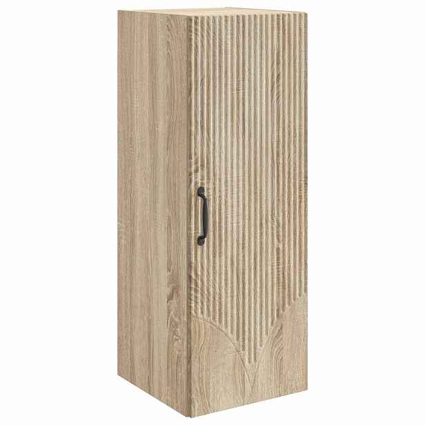 vidaXL Nástěnná skříň 33 x 34,5 x 90 cm Kompozitní dřevo Dub sonoma