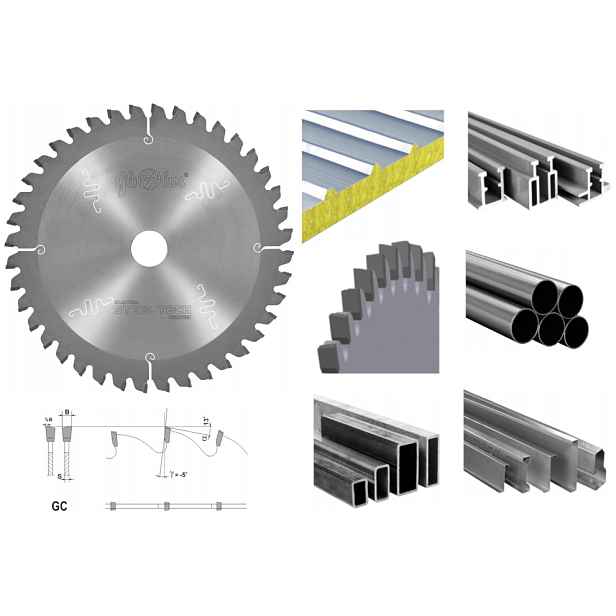 Globus Pila Hm na kov 185x30x2,0/1,4/48z GC-5