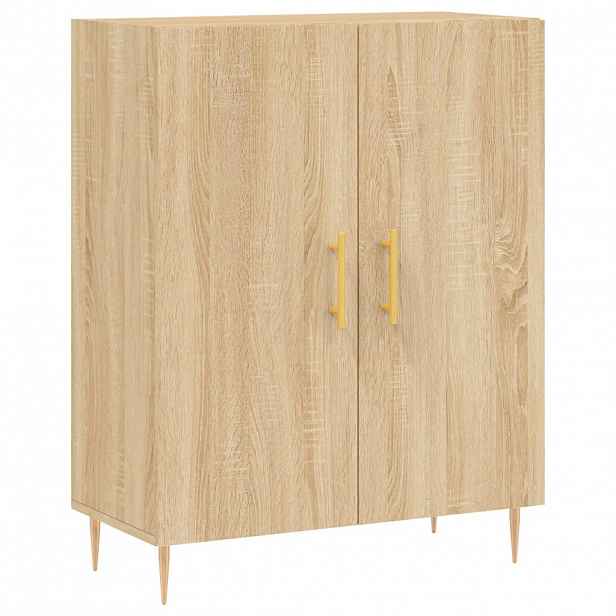 vidaXL Příborník dub sonoma 69,5 x 34 x 90 cm kompozitní dřevo