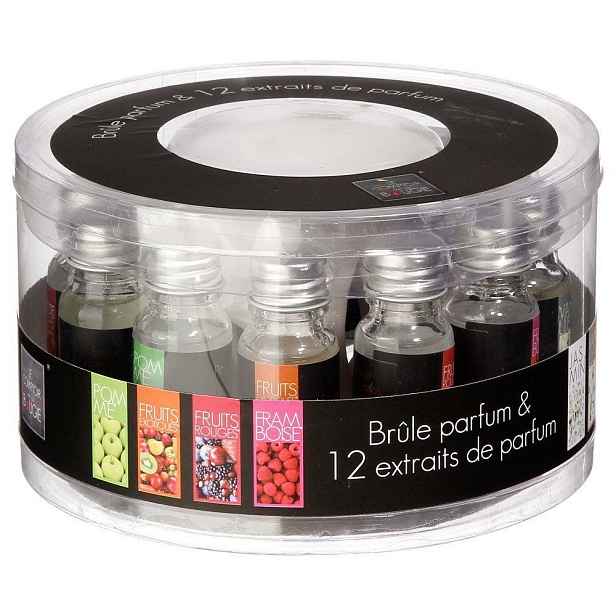Aroma lampa a sada 12 vonných olejů 10 ml Atmosphera