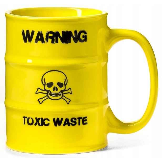 Hrnek Toxic Waste Toxický Odpad! Velký 450 ML