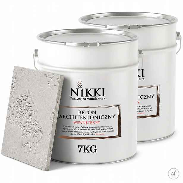 Dekorativní architektonický interiérový beton 5m2 2x 7kg Šedý světlý F264