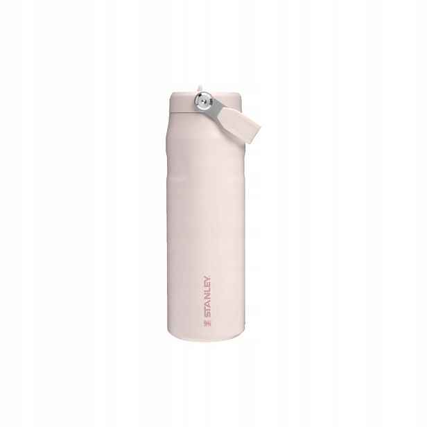 Láhev na vodu Stanley the IceFlow Flip Straw 2.0 Rose Quartz, 700 ml