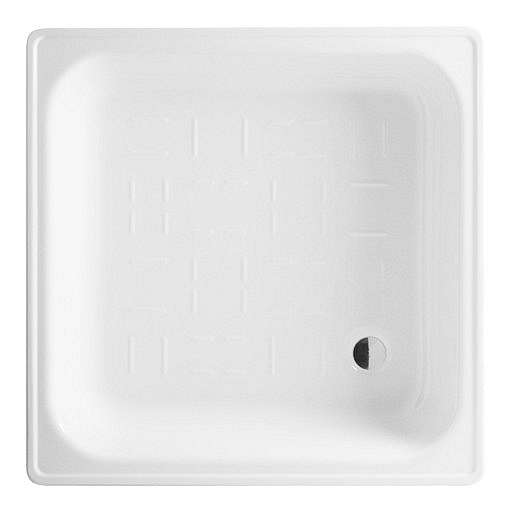 Sprchová vanička čtvercová Jika Sofia 80x80 cm smaltovaná ocel H2140800000111