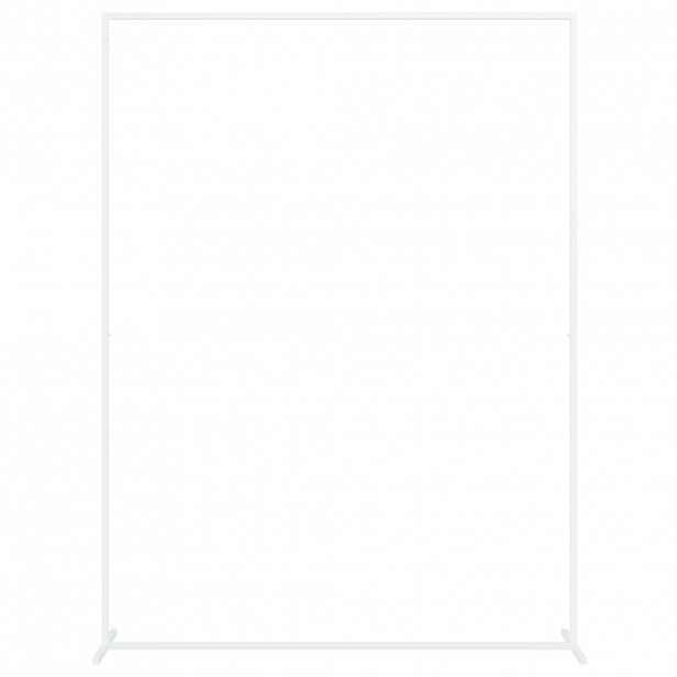 vidaXL Svatební oblouk Bílá 150 x 49,5 x 200 cm Ocel
