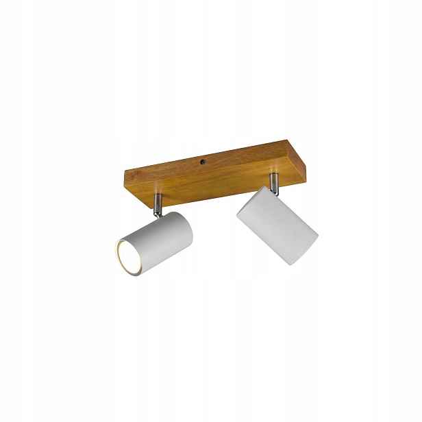 Bodová lampa Spot Bílá Na omítku 26 cm Moderní design Vantos Trio