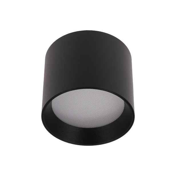 LED svítidlo ALEXO 9W CCT kulaté černé stropní