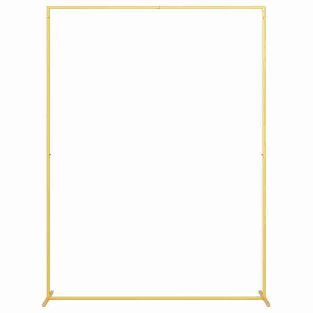 vidaXL Svatební oblouk Zlatá 150 x 49,5 x 200 cm Ocel