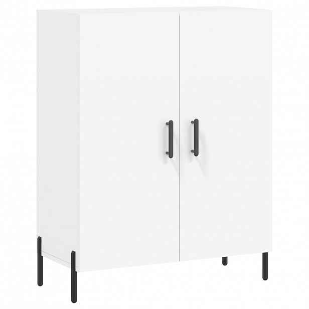 vidaXL Příborník bílý 69,5 x 34 x 90 cm kompozitní dřevo