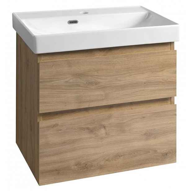 Aqualine Altair - Umyvadlová skříňka 62x60x37 cm, dub emporio AI368