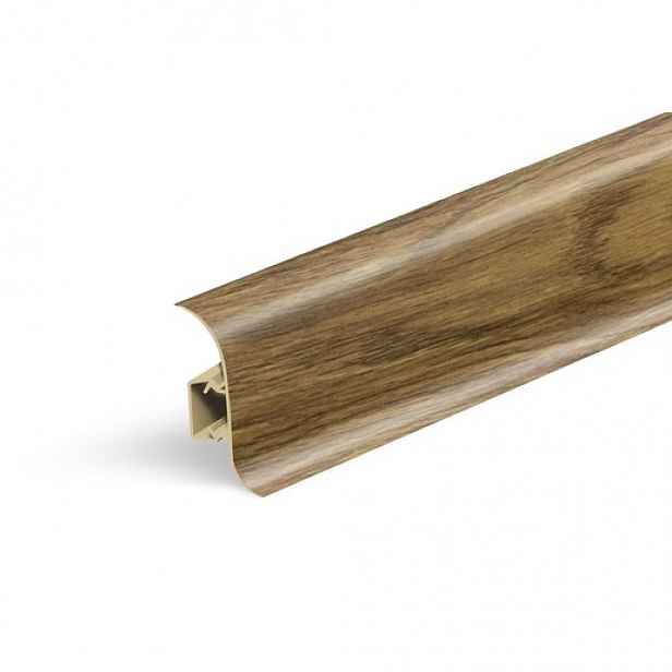 Lišta soklová Naturel dub starý , PVC délka 250 cm, výška hrany 56 mm, NATNGF019