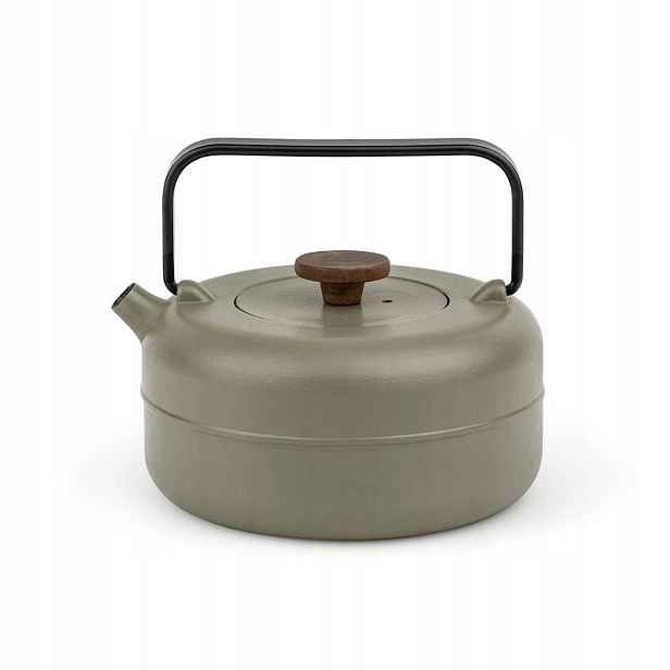 Litinová konvička Henan, 750 ml, khaki